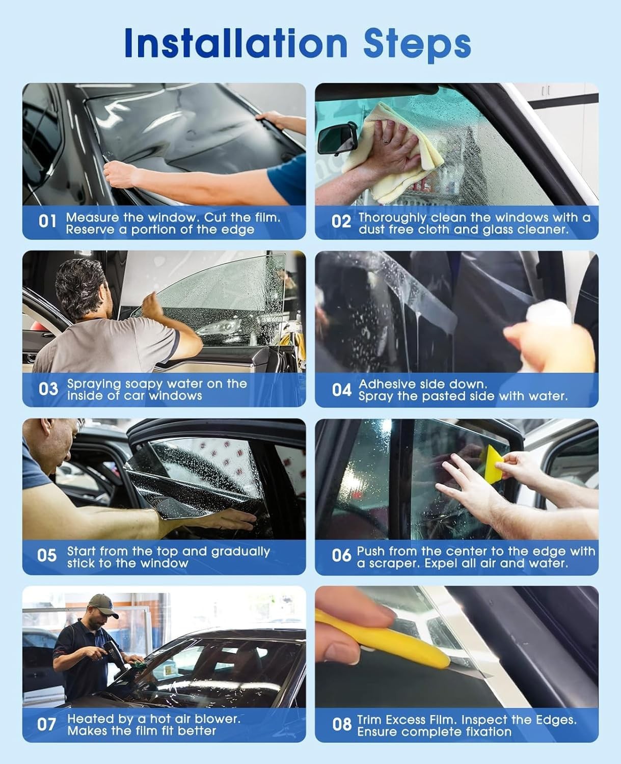 Soluoad Chameleon Film Car Window Tint 40inX10ft Auto Sticker (78% red)