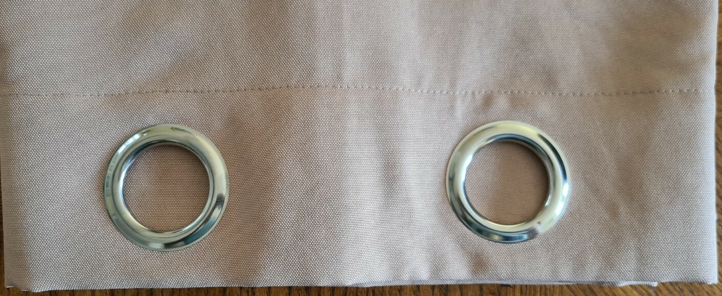 Tommy Bahama 2 Solid Taupe Grommet Indoor / Outdoor Curtains 54 x 84 EA