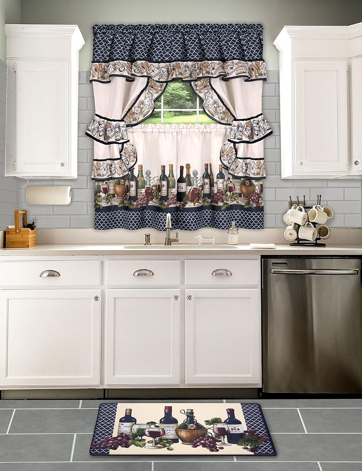 Chateau Cottage Set – 57X36 – Navy