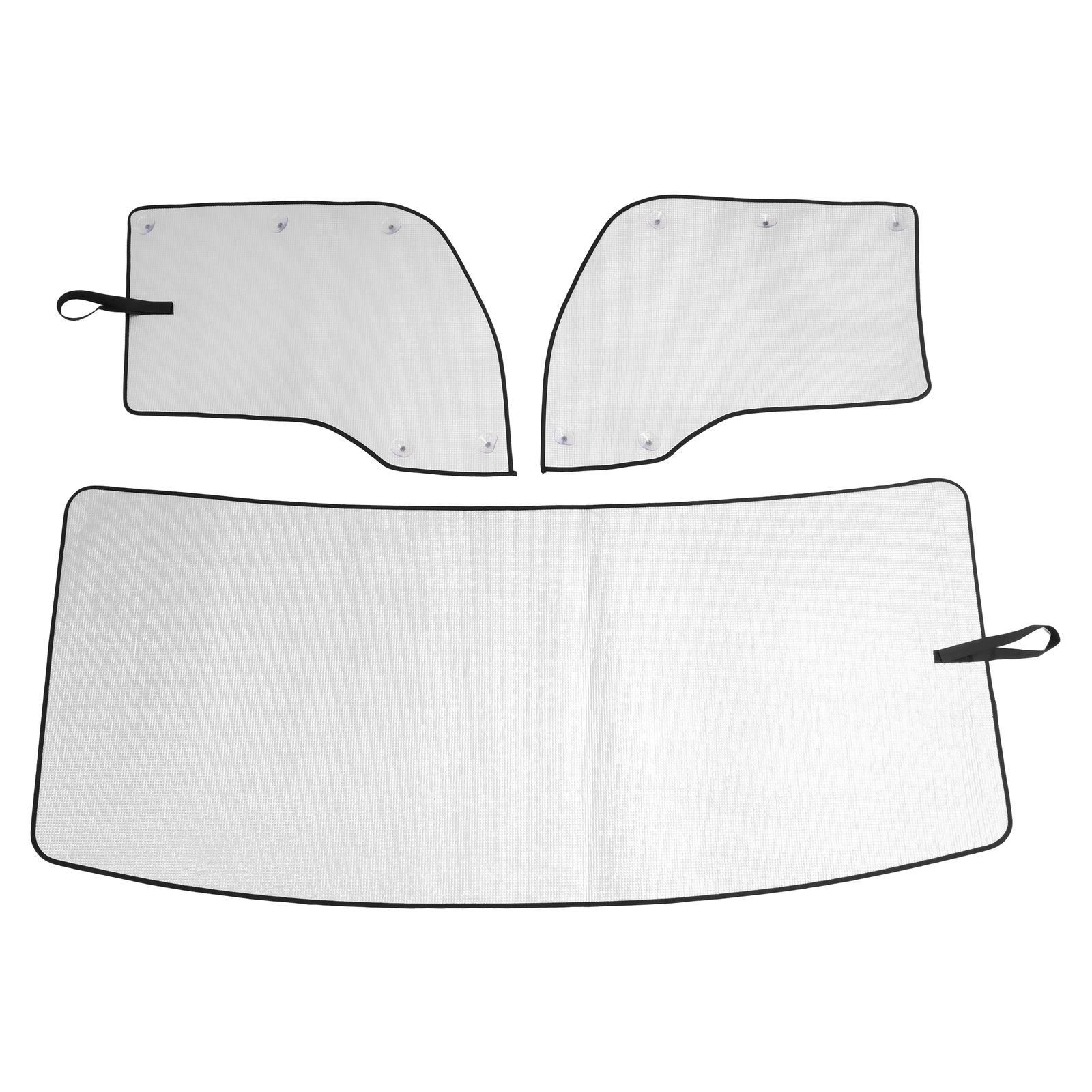 Front & Side Door Windshield Window SunShade Set For Kenworth T680 2013-2025