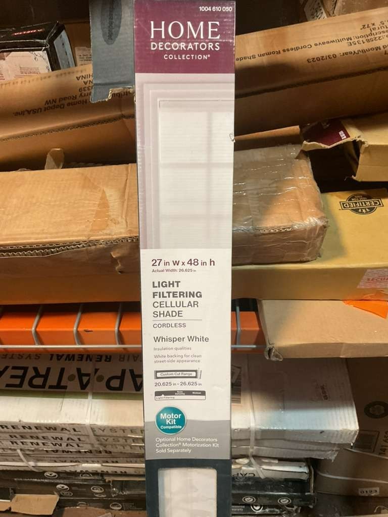 Home Decorators Collection Day & Night Cellular Shade Light Filtering/Blackout