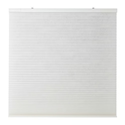 IKEA PRAKTLYSING Smart Cellular Blind 48×76¾” Wireless Battery White-NEW