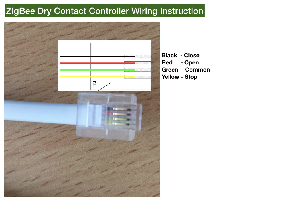 SmartThings Compatible Smart ZigBee Dry Contact Controller for Alexa Google Home