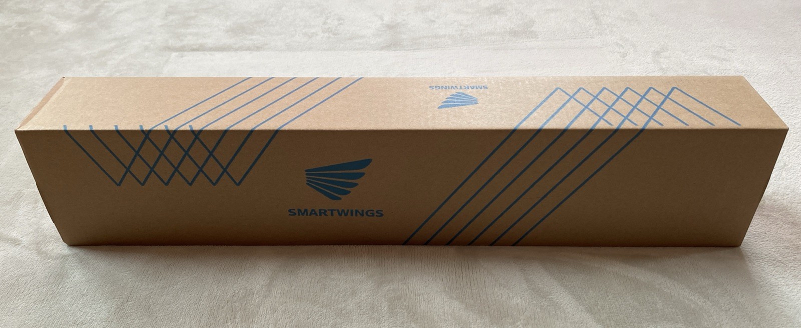 SmartWings Motorized Smart Roller Shade White 24 1/2” X 49 1/4”