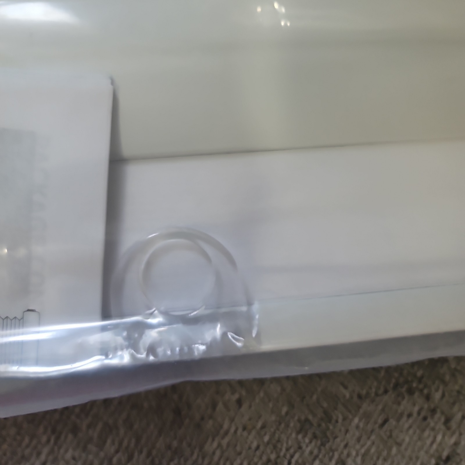 No Drill Cordless Cellular Light Filtering Thermal Honeycomb 33 5/8″Wx64″H White