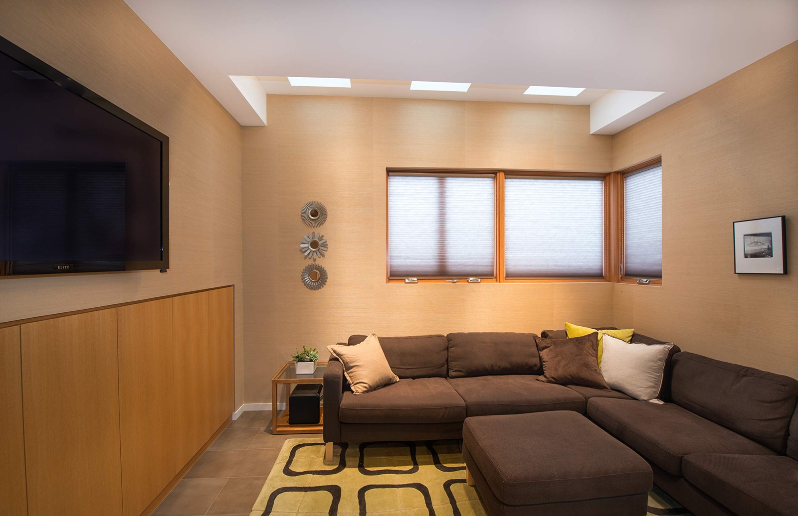 Redi Shade No Tools Custom Cordless Cellular Light Filtering Shades Mocha 60