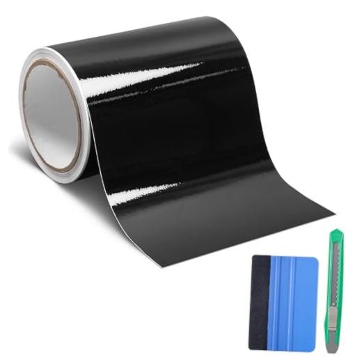 Vinyl Wrap, Cars Vinyl Film Tapes Kit for Blackout 6in x 30ft Gloss Black