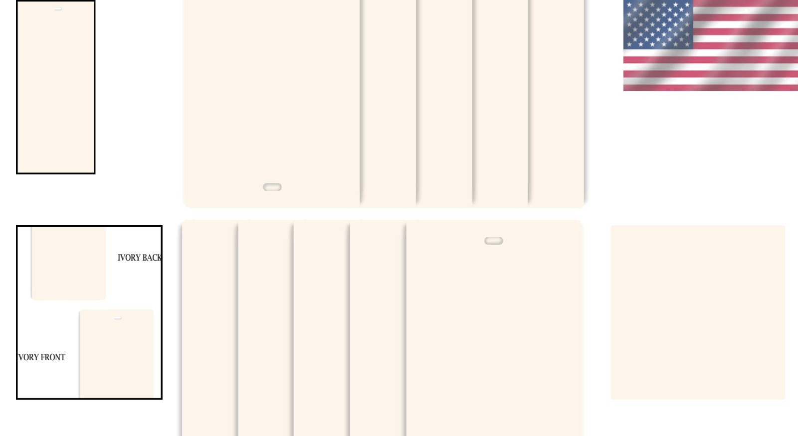 Replacement PVC Slats 82.5″ Ivory for Vertical Blinds