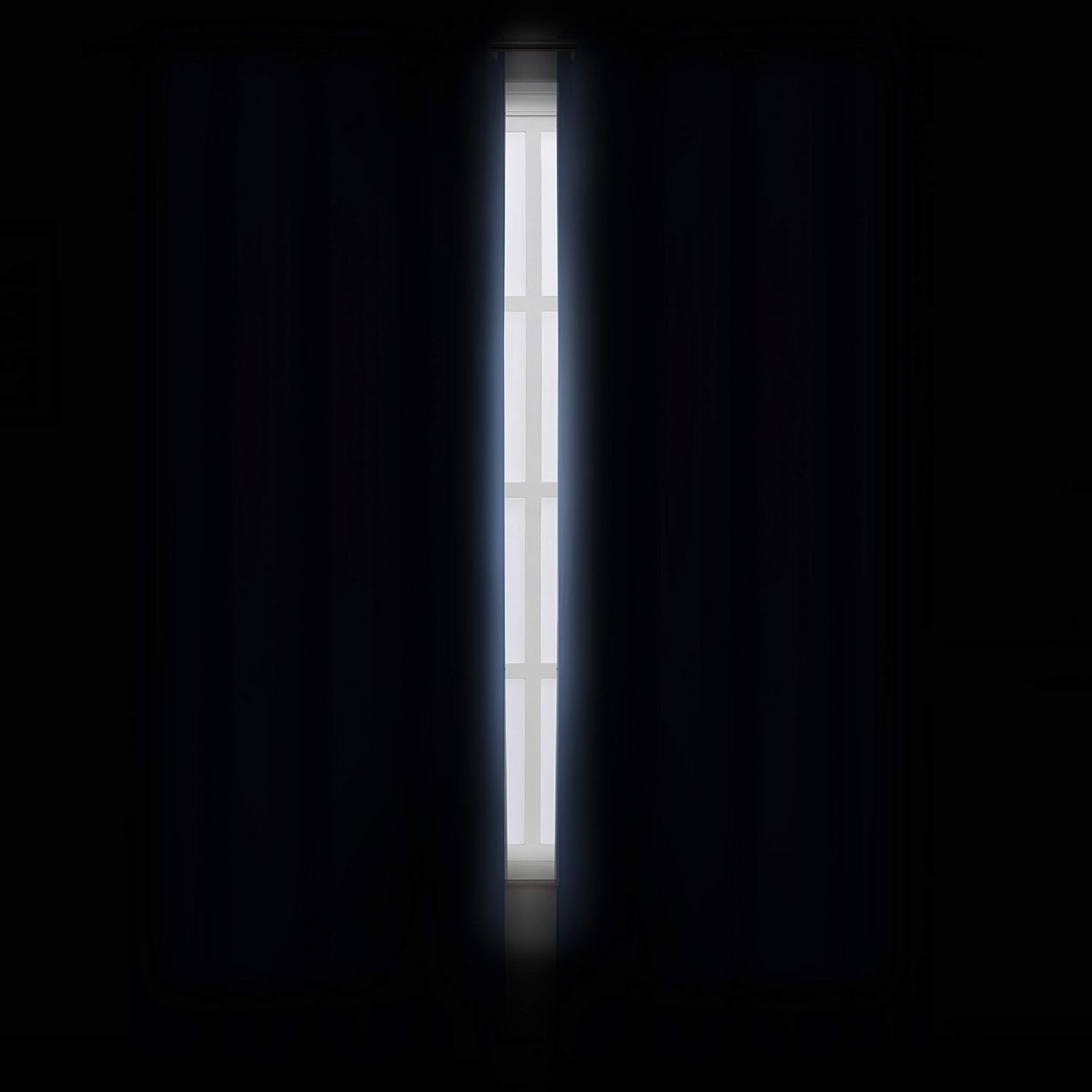 Sky Blue Thermal Blackout Curtains/42 x 72 Inch/Set of 2 Panels Room Darkenin…