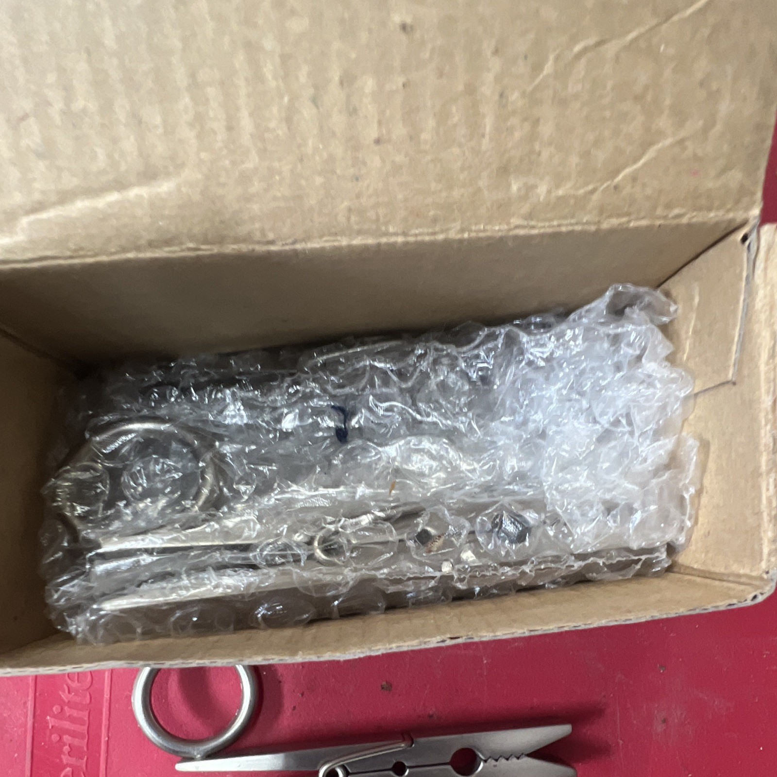 Pottery Barn Silver Metal Clip-On Curtain Clips, 7-Pack 1in Dia MPN 3581105