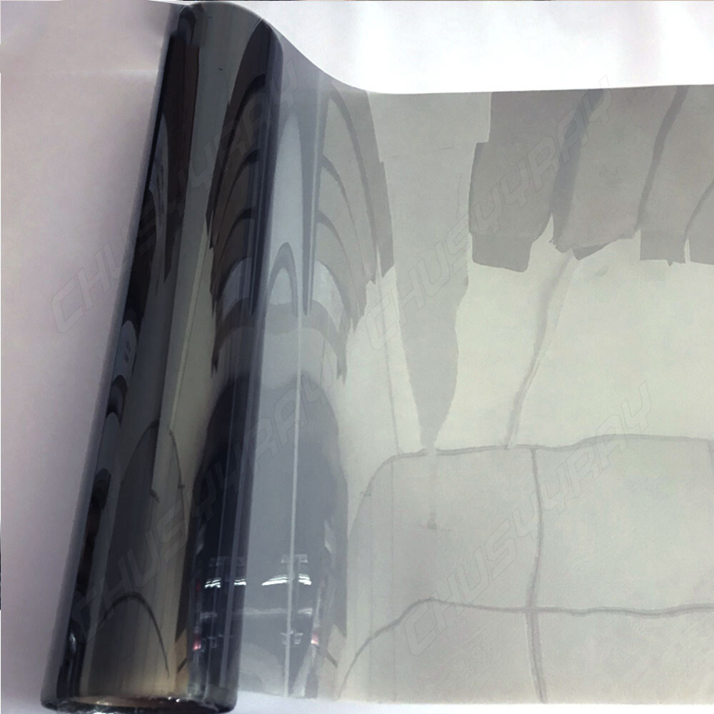 20″ Inch x 5’Feet Uncut Roll Window Tint Black Film Car Home Office Glass