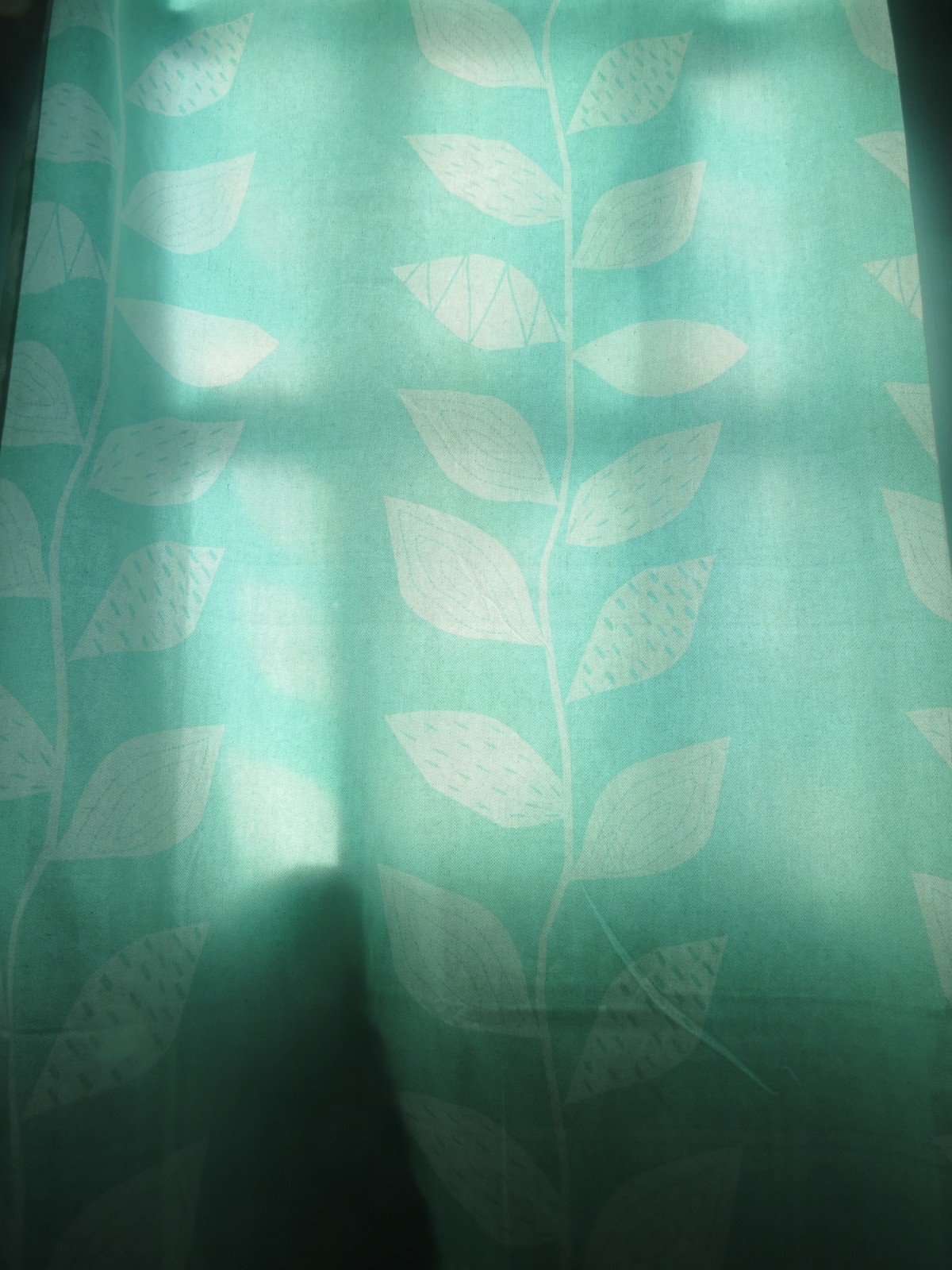 Botanical Light Filtering Window Curtain Panel 50″W x 82″L (2 panels)