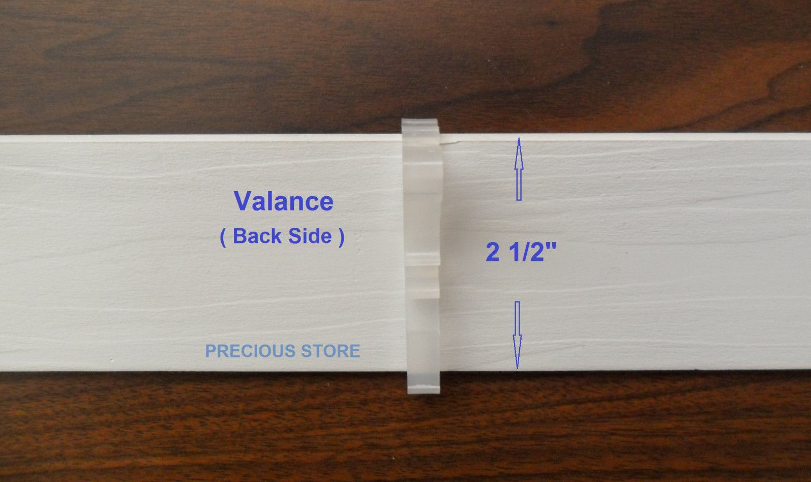 2.5″ 3″ 3.25″ 3.5″ & Hidden Valance Clip Faux & Wood Venetian Blinds 8 – 18 Pcs