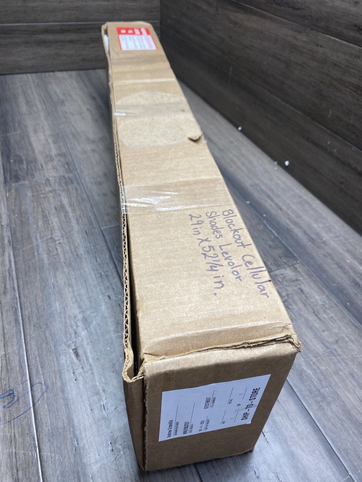 Blackout Cellular Shades Levolor 29in X 52 1/4 In