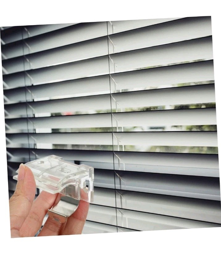 Set Of 4 Blinds Mounting Brackets Support Clip For Headrail Easy Installation