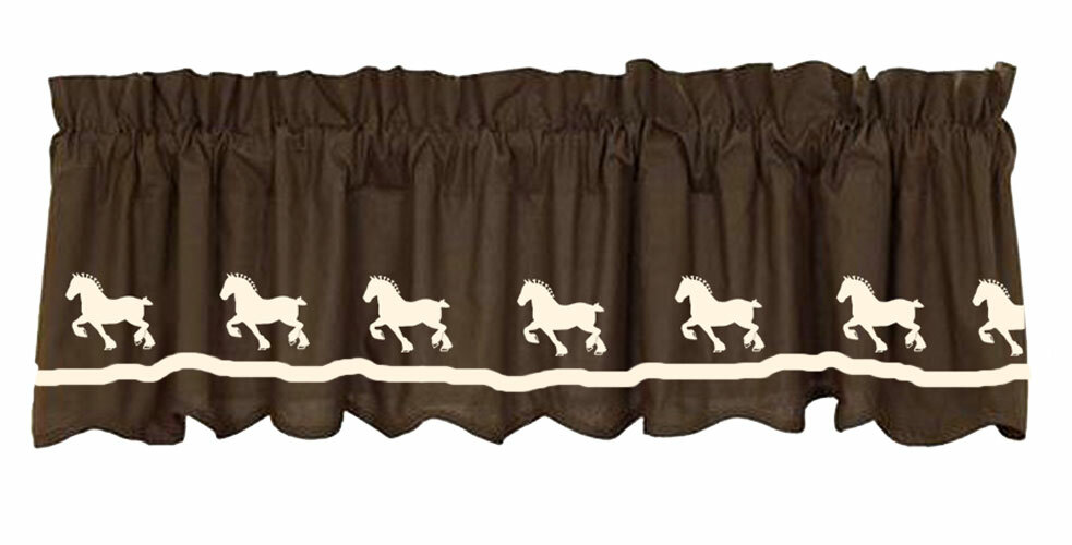 Armadillo Western Window Valance in Your Choice of Colors Handmade Decor