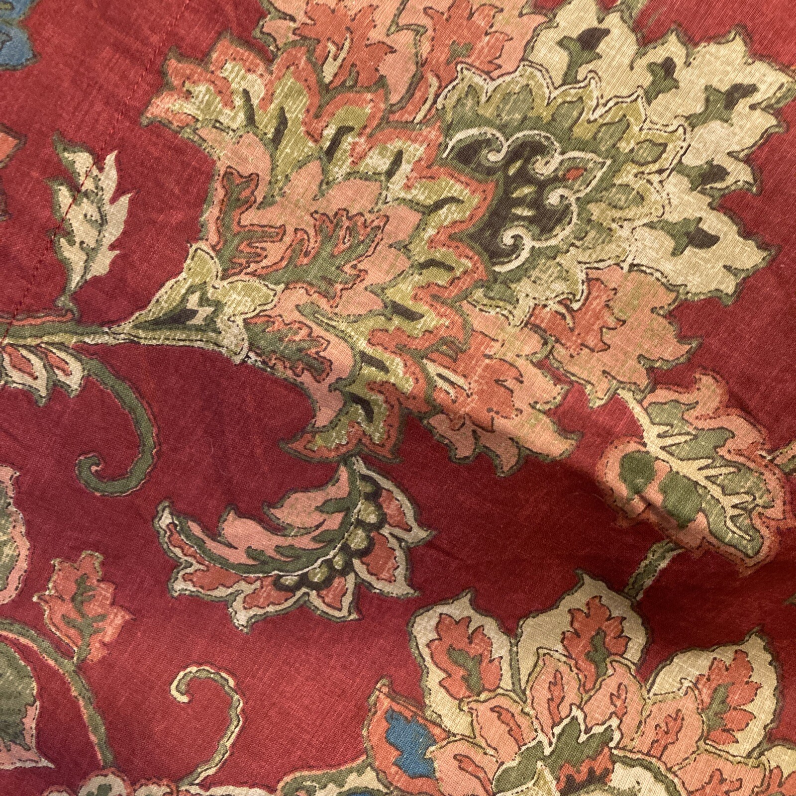 Rare! Ralph Lauren CHAPS Annabelle VALANCE 78” X 17” Rod Pocket Compatible Nice