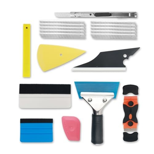18PCS Car Window Tint Kit,Multi-Purpose Window Tint Car Kit with Felt