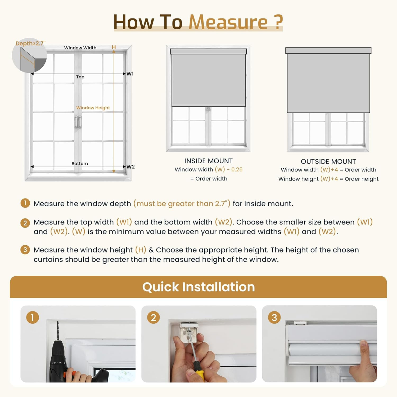 Motorized Blackout Blinds with Remote | Alexa/Google Compatible | 24″x72″ White