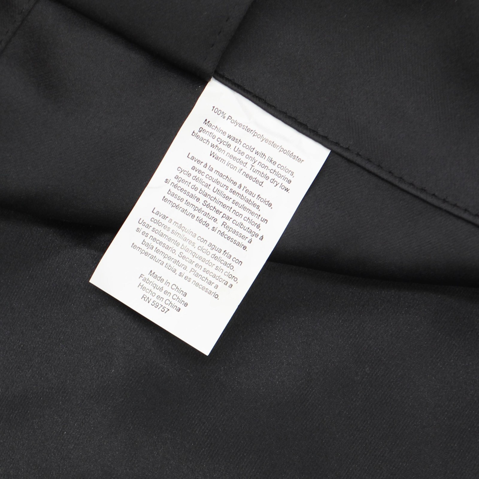 Eclipse Light-Filtering Rod Pocket Set of 2 Curtain Panel Black 52″ x 108″