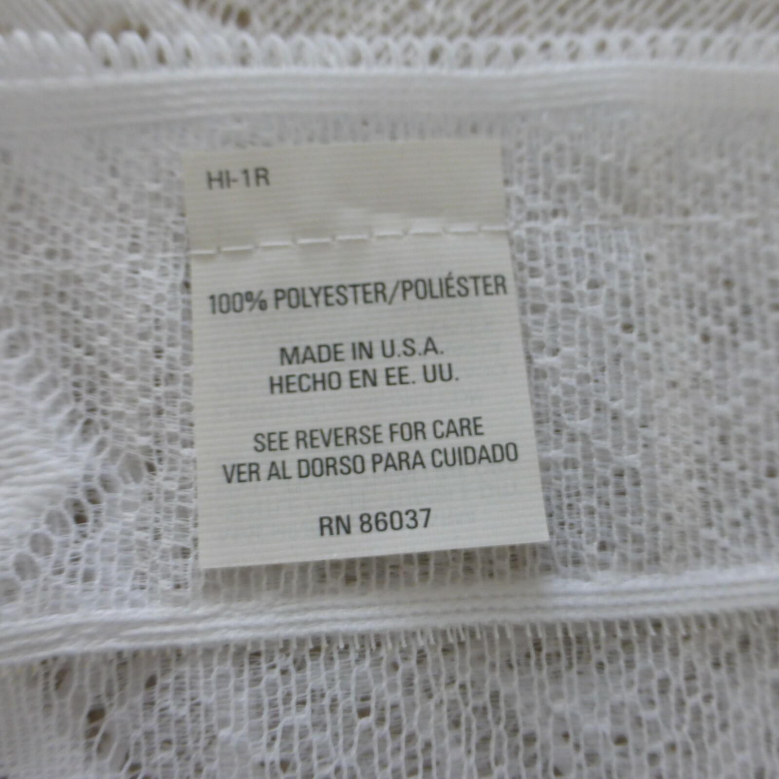 HERITAGE LACE VALANCE CORONATION READY-MADE LACE ONE FESTOON 60”WIDE 24” DROP