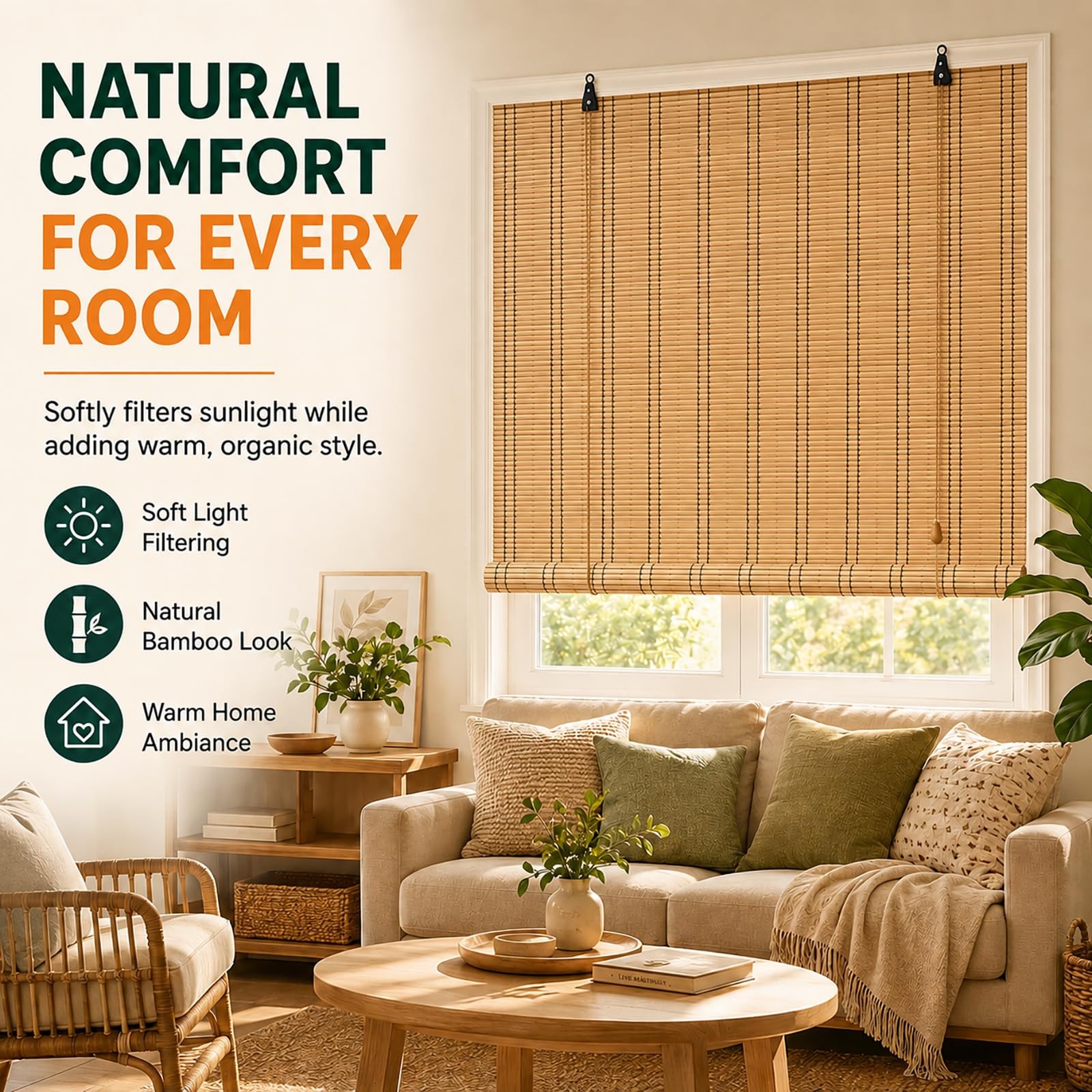 Blinds for Interior Windows, Custom Shades for Indoor Windows, Light Filterin…