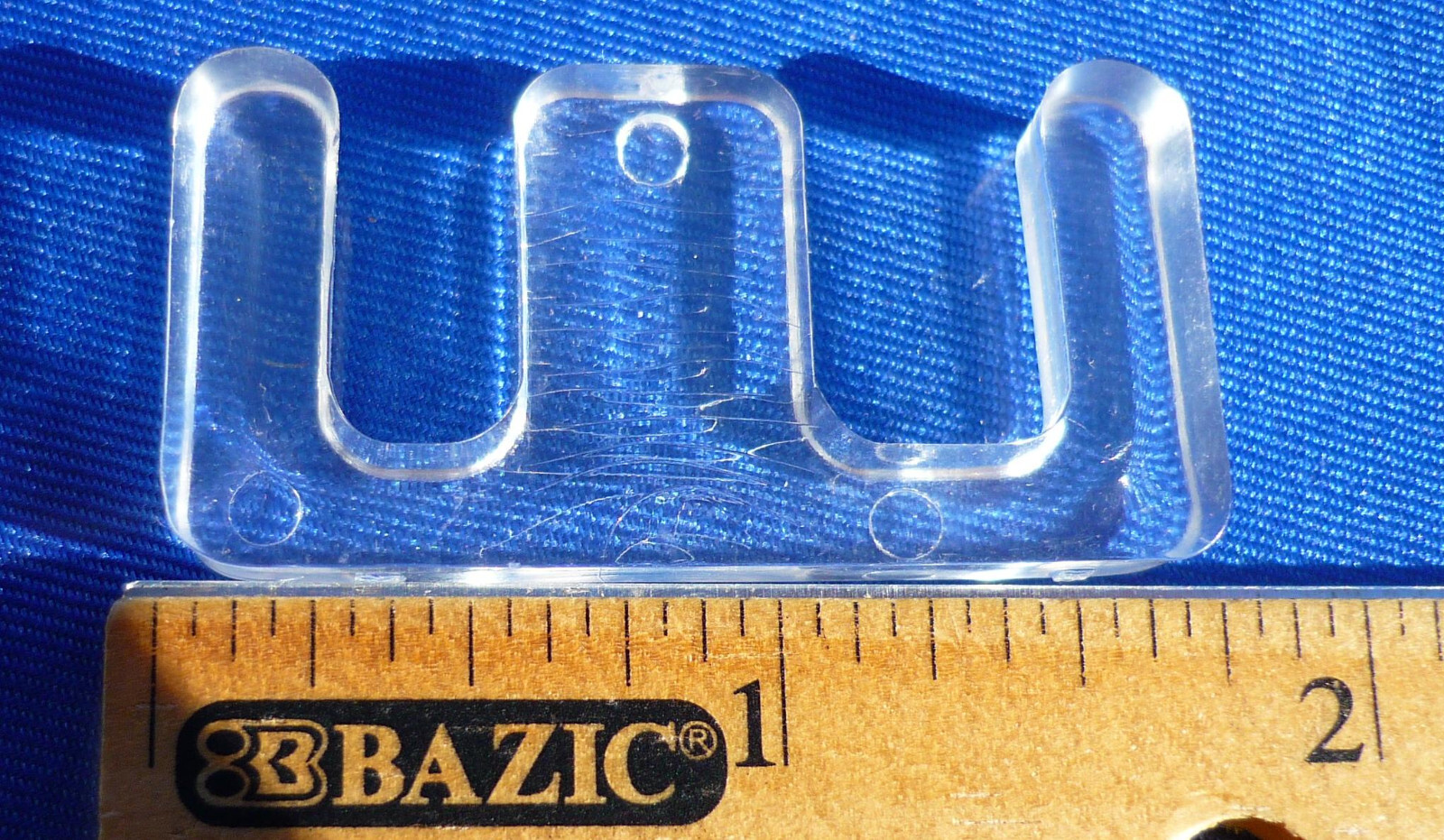 Set of (9) Bracket Spacers for Blinds Rollers Shades 3/16″ Thick – Clear