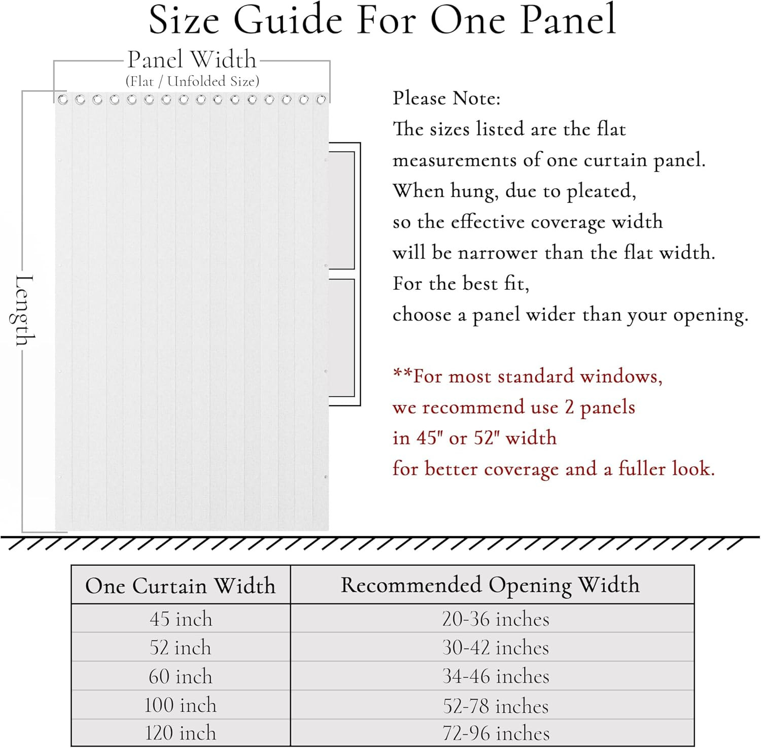 White Vertical Pleated Shades for Sliding Doors – 1 Panel W120 x L96