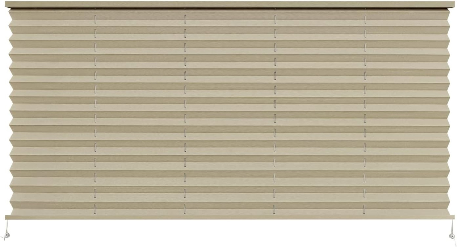 RV Pleated Shades 50×24 Cappuccino Camper Window Blinds