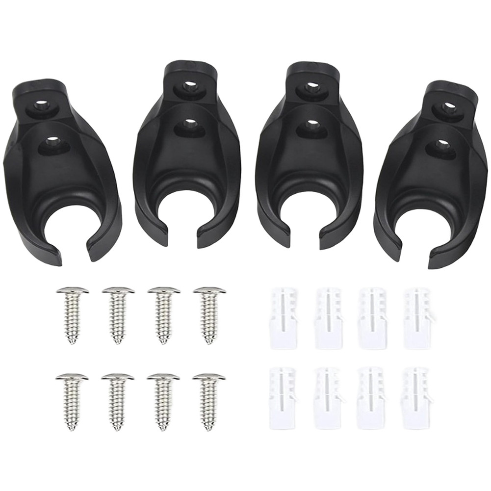 Roller Shade Bungee Ball Receiver Brackets Plastic Mounting Hardware 5.5×3.2cm