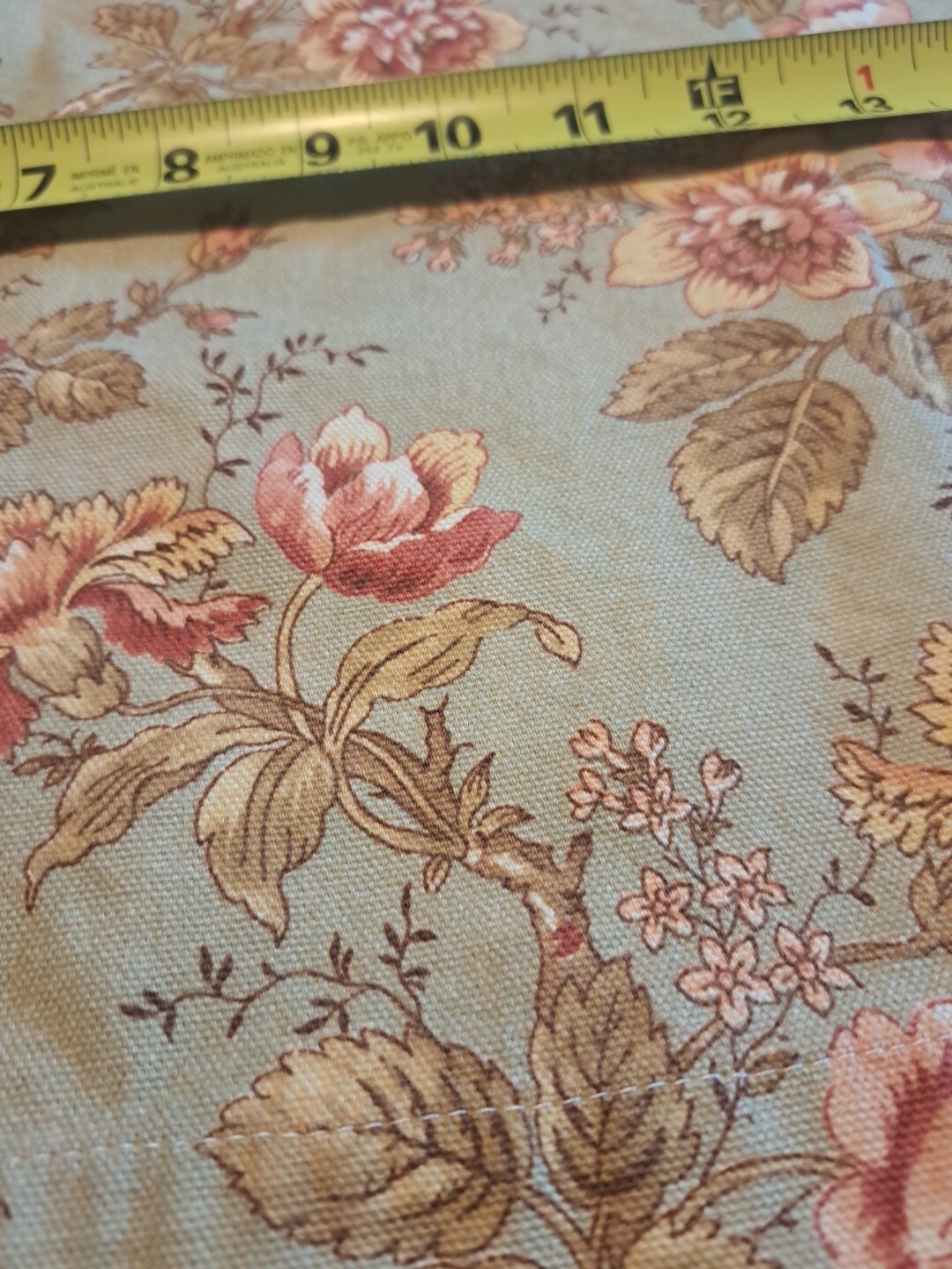 Vintage Handmade Cottagecore Boho Style Rod Pocket Valance – 13.5″ x 50″