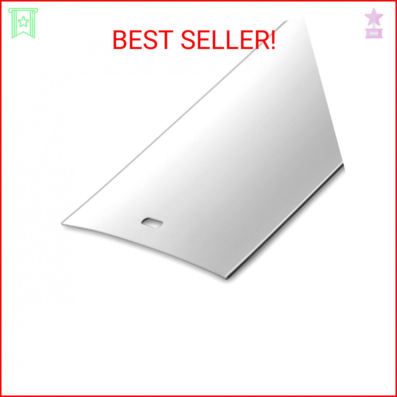 DALIX White Vertical Replacement Blinds Slats Sliding Glass Door Window (6 Pack)