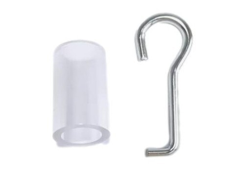 Tilt Wand Wire Sleeve Collar with Hook for Horizontal 1 inch Mini Blinds
