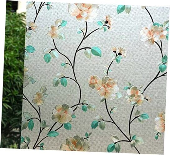 Static Cling Decorative Window Privacy Film – Frosted Privacy 11.8″ By 78.7″