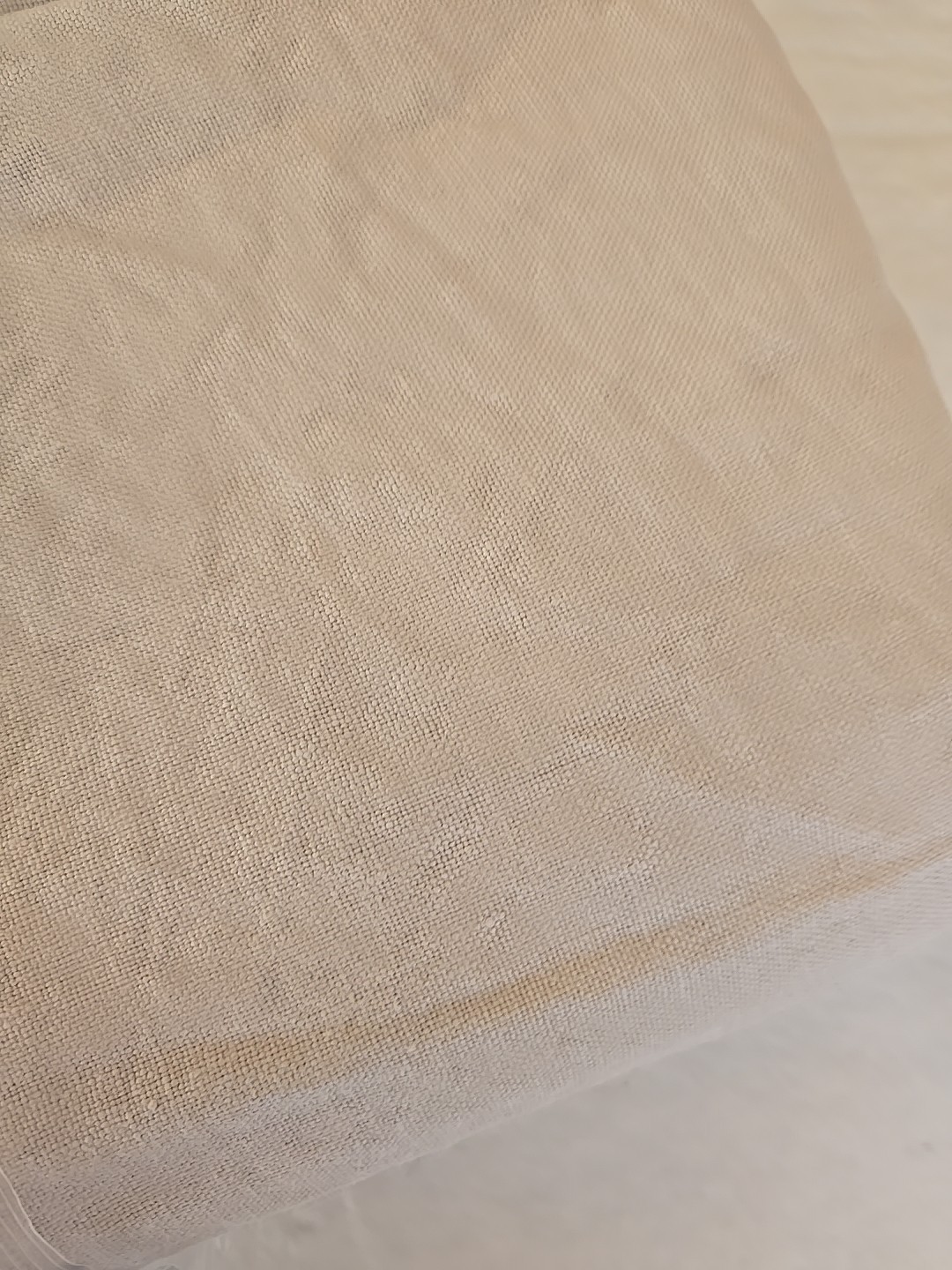 Restoration Hardware Washed Belgian Linen Drapery Panel 50″W x 108″L Mist $400.0