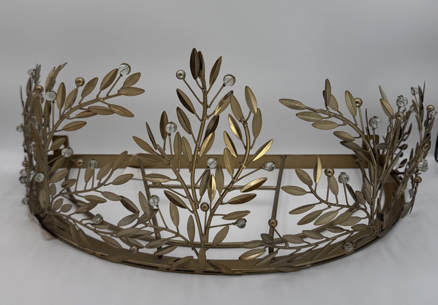 Pottery Barn Kids Monique Lhuillier Gold Vine Cornice 10 x 12 x 23″ #4517A