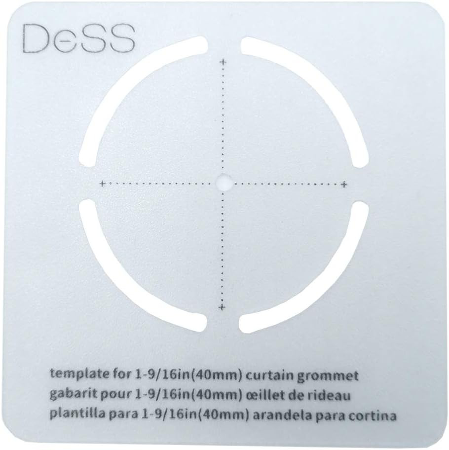 32 Pack Curtain Grommets, Inner Diameter 1-9/16″(40Mm) Curtain Eyelet Rings Nano