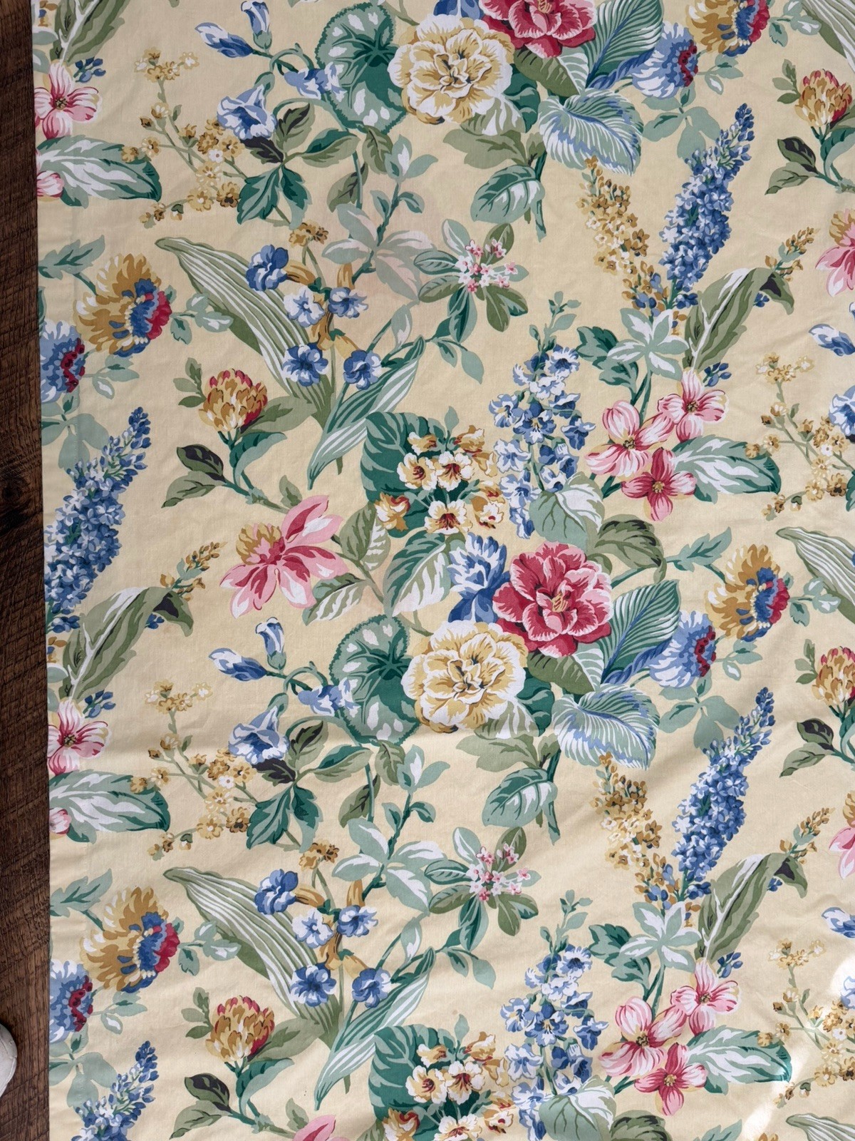 Thomasville At Home Rod Pocket Lined Cotton Curtains Virginia 48 X 84”