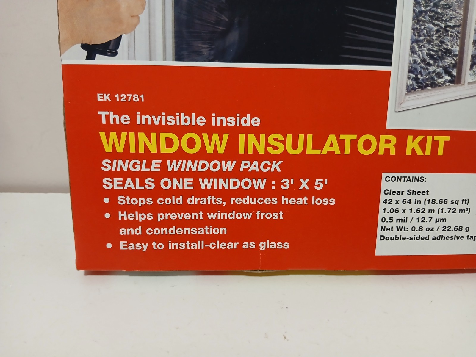 Eskimo Window Insulator Kit EK 12781 3’x5′ Brand New Factory Sealed