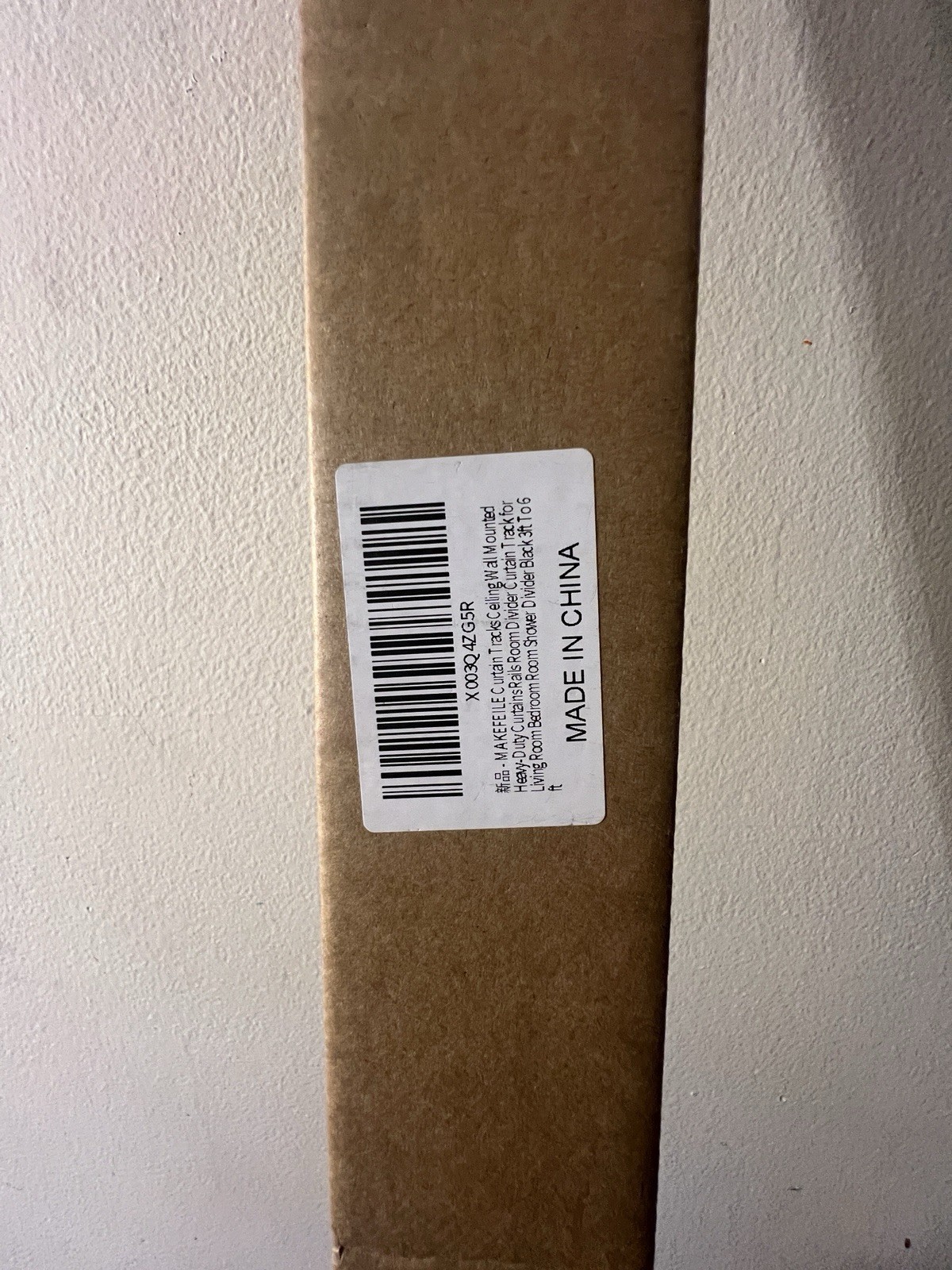 Ceiling Curtain Track Ceiling and Wall Mounted Heavy-Duty Curtains Rails 6ft.