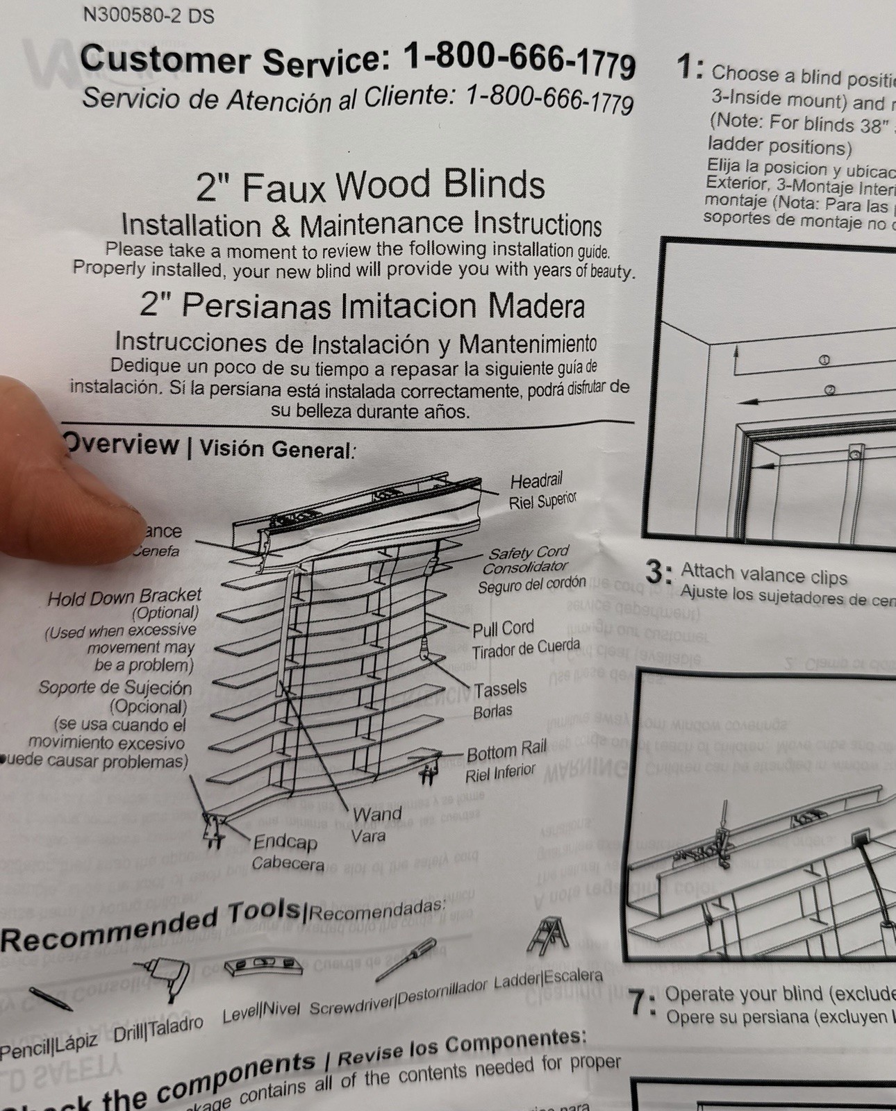 Nien Made Window Blinds Hardware Kit Mounting Brackets Clips End Caps Screws