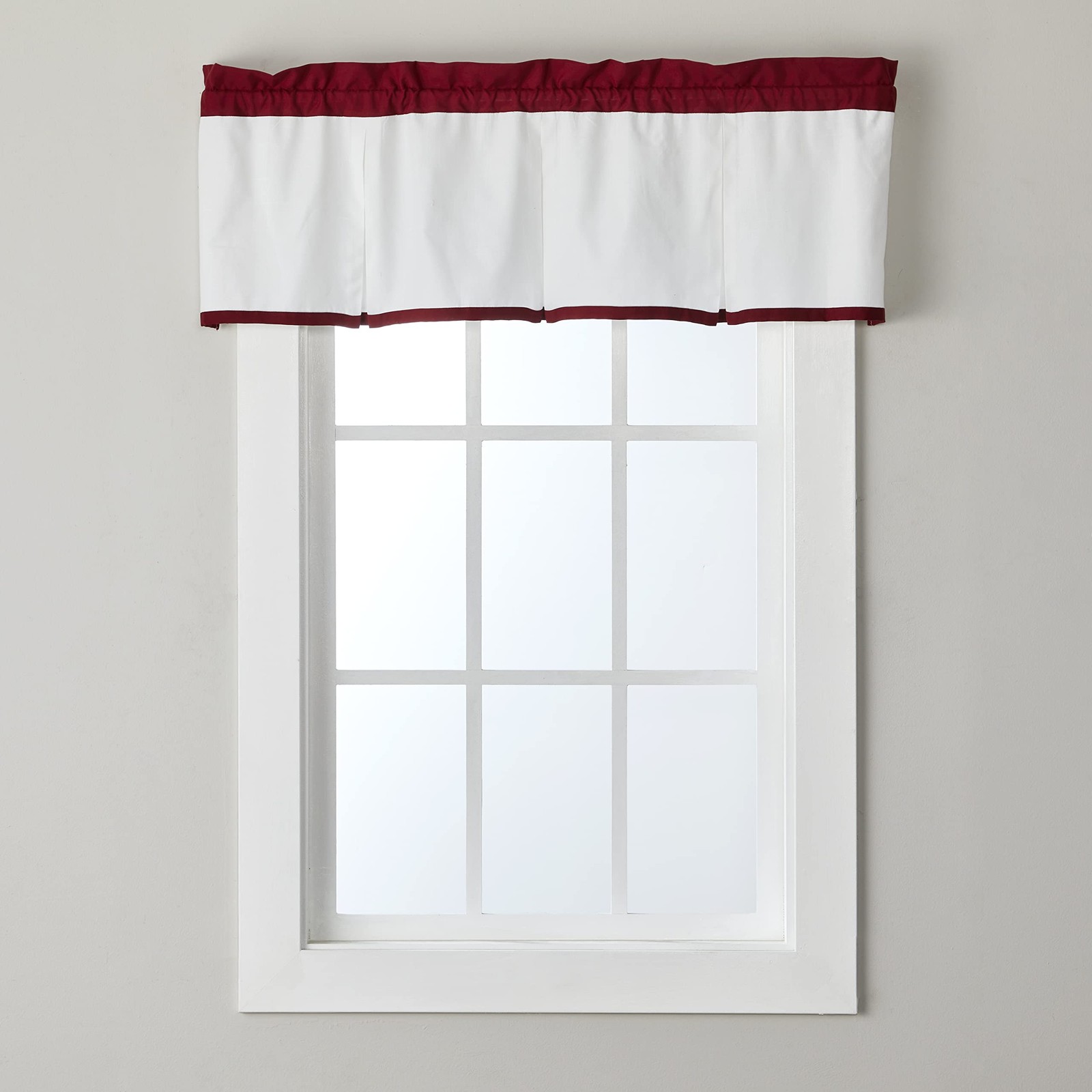 Skl Home By Saturday Knight Ltd. Marrisa Valance48X13Berry W7162100013V09