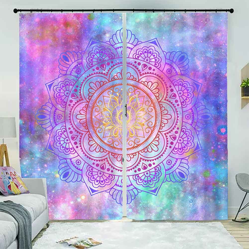 Fish Scale Simple Belly 3D Curtain Blockout Photo Printing Curtains Drape Fabric