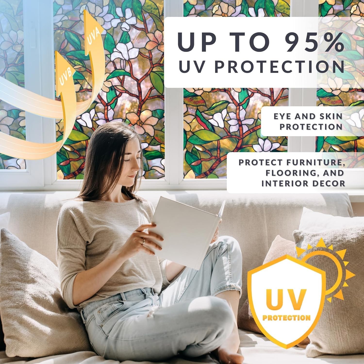 Magnolia Window Film 24″ x 36″