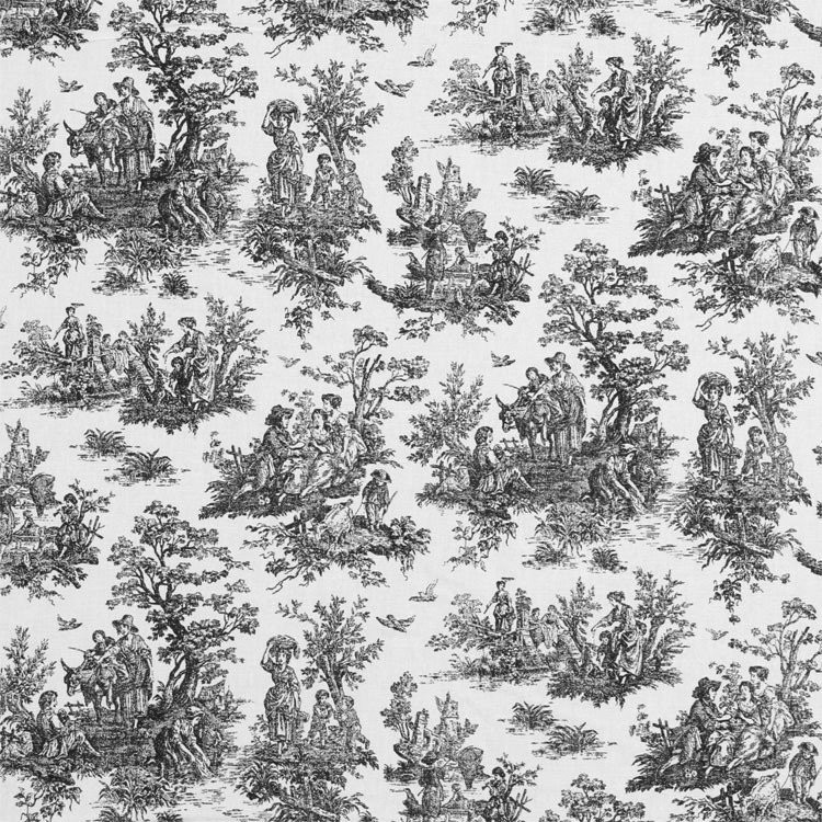 Toile Curtains French Colonial Drapery Panels Window Treatments Home Decor