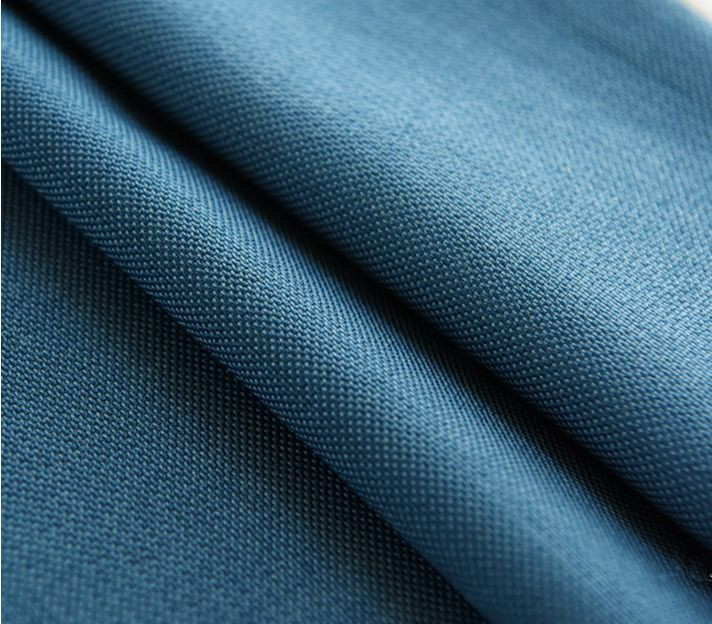 DELUXE QUALITY BLOCKOUT EYELET CURTAINS LINEN VELVET PURE FABRIC DARK TEAL BLUE
