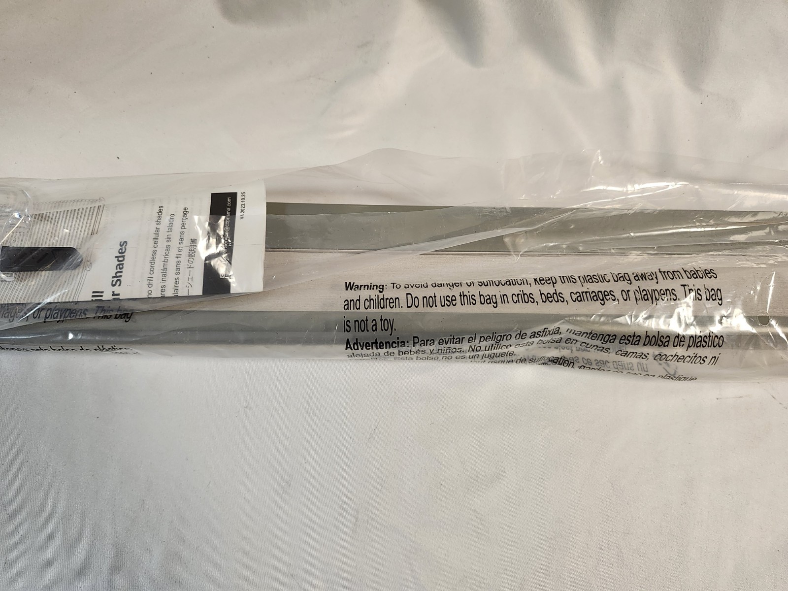 LazBlinds Cordless Cellular Shades, Light Filtering, 30” W x 64” H, Dove Grey