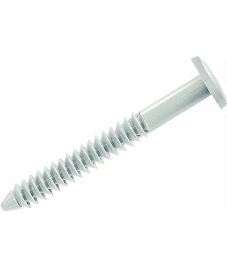 9-pack lot 12-count Builders Edge 3″ EASY-LOK Vinyl shutter fasteners White
