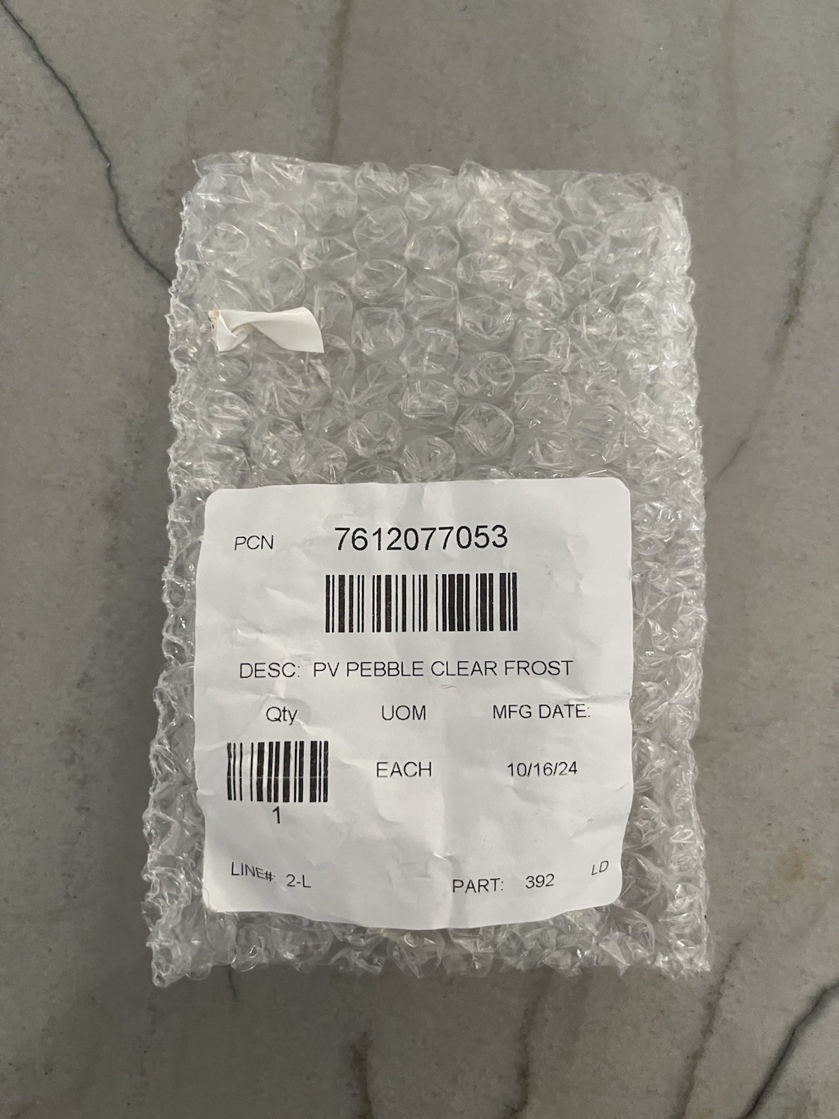Hunter Douglas Gen3 Remote & Pebble Clear Frost (NEW)