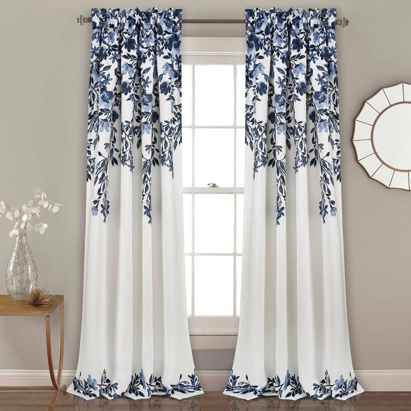 Lush Decor Lush – Window Panel Set – Print Beautiful
